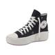 Sneaker CONVERSE "CHUCK TAYLOR ALL STAR MOVE PLATFORM" Gr. 39,5, schwarz (black, dreamy) Schuhe Schnürstiefeletten