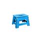 Symple Stuff Spina Folding Step Stool Plastic in Blue | 9 H x 13 W in | Wayfair 742520C3560541BCA48AE07EBEA92506