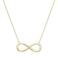 Giorgio Martello Milano - Collier Infinity, Silber 925 Ketten Gold Damen