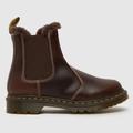 Dr Martens 2976 leonore fur lined boots in brown