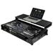 Odyssey 810349 I-Board Flight Case for RANE FOUR DJ Controller with Glide Style Laptop Platform and Wheels