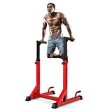 Adjustable Dip Station Pull Up Dip Station With 10 Level Adjustable Height Heavy Duty Multifunctional Parallel Bars For Strength Training Workout Home Gym Dip Bar Station
