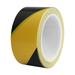 Meuva Pvc Hazard Remind Rolls Self Adhesive Floor Warehouse Safety Security 48mm x33m Tape Dispensers for Office Women Double Sided Rug Tape for Tile Double Duct Heavy Duty