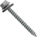 Metal Roofing Screws: (250) Screws X 2-1/2 Old Town Gray Hex Head Sheet Metal Roof Screw. Self Starting/Tapping Metal To Woodsheet Metal Screws With EPDM Washer. For Corrugated Roofing