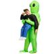 Inflatable Alien Carrying Me Halloween Christmas Costume Fancy Dress, Adult