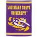 LSU Tigers 28" x 44" Double-Sided Embossed Suede House Flag