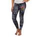 Women's Concepts Sport Black Chicago Blackhawks Burst Tie Dye Knit Legging