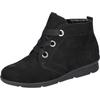 Schnürboots WALDLÄUFER "K-INGA", Damen, Gr. 5 (38), schwarz, Nubukleder, klassisch, Schuhe, Stiefelette, Bequemschuh in Komfortweite K = extraweit