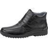 Winterboots WALDLÄUFER "Kai", Herren, Gr. 9 (43), schwarz, Nappaleder, elegant, Schuhe, mit Klettriemchen, H-Weite