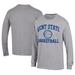 Men's Champion Gray Kent State Golden Flashes Icon Logo Basketball Jersey Long Sleeve T-Shirt