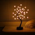 Nakolulu Cherry Blossom Tree Lamp 18 Bonsai Tree Lights with 36 LED Japanese Decor Cute Decoration