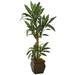Nearly Natural 62-inch Yucca Artificial Plant in Decorative Planter
