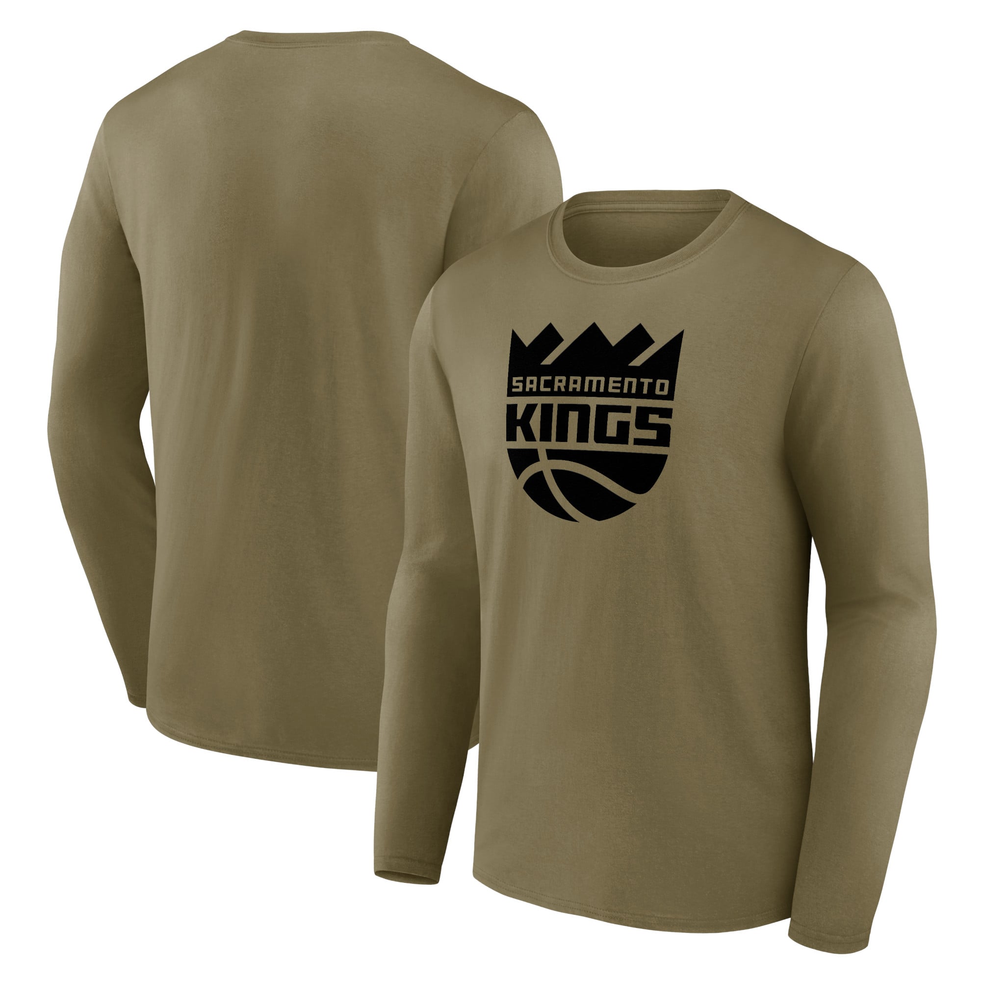 Sacramento Kings Fanatics Branded Mono Logo Graphic T-shirt à manches longues - Hommes - Homme Taille: L