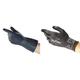 Ansell AlphaTec 87-118 Latex-Chemikalienschutzhandschuhe, Chemikalienbeständigkeit, Schwarz, Größe L (12 Paar) + HyFlex 11-840 Professionelle Arbeitshandschuhe, Schwarz, Größe L (1 Paar)