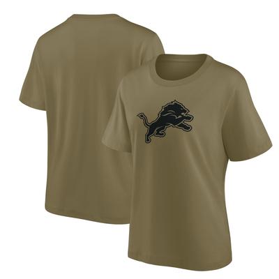 Detroit Lions Übergroßes T-Shirt mit Mono-Logo-Grafik – Damen Image