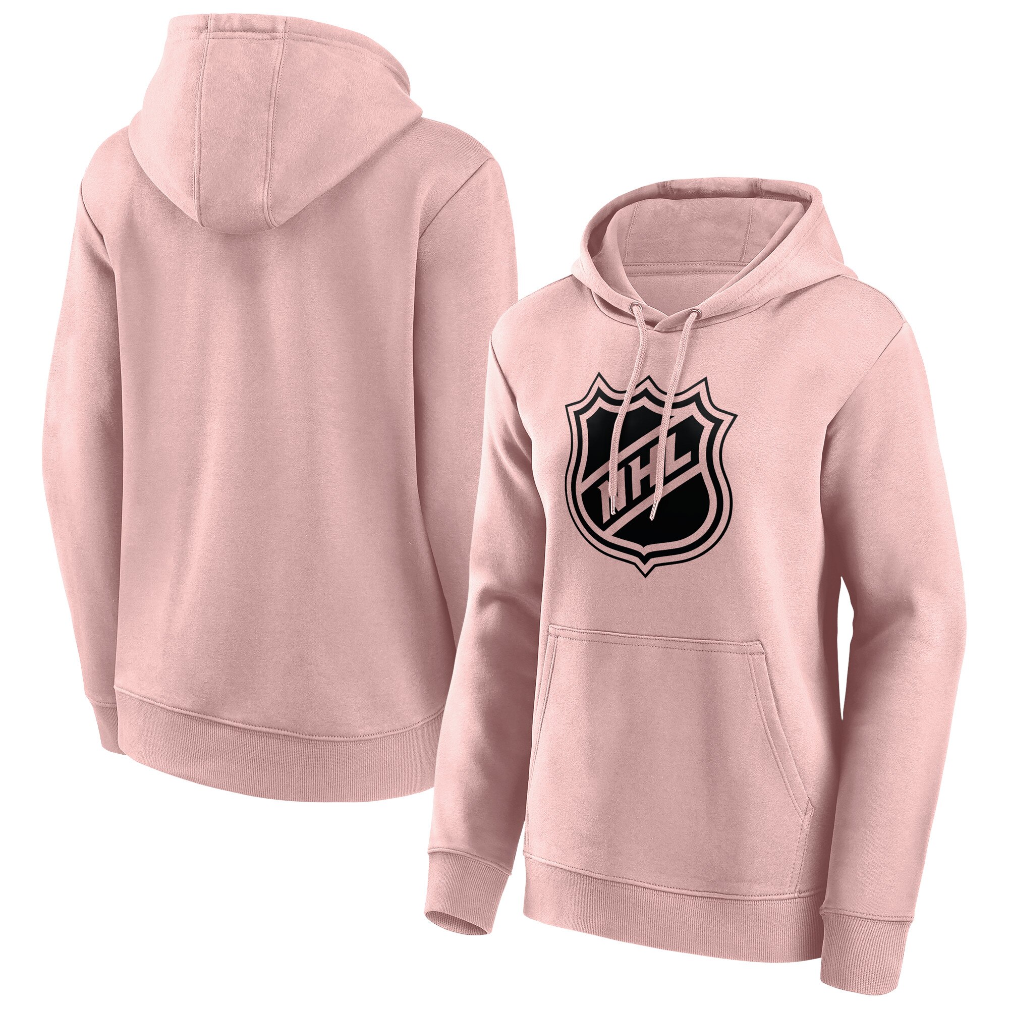 NHL Fanatics Branded Fashion Color Logo Hoodie - Khaki - Damen Image