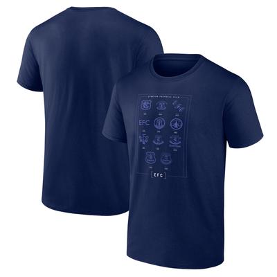 Everton Legacy Graphic T-Shirt – Blau – Herren Image