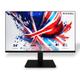 Roxel RM-24F 24 Inch IPS Monitor Borderless Design Computer Monitor, FULL HD 1080P, 75Hz, HDMI+VGA, 99% sRGB 5ms Response Eye Care Flicker Free Low Blue Light, Frameless, (24 inch)