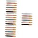 FOMIYES 24 Pcs Self Adhesive Eyeliner Eye Liner Pen Eye Line Makeup Pen Self- Adhesive Eyeliner Pen Eyeliner Pen for Women Glitter Makeup Eye Cosmetics Tool Glue Pen Gilded Quick Dry