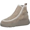 Winterboots TAMARIS Gr. 40, beige Damen Schuhe Plateaustiefeletten