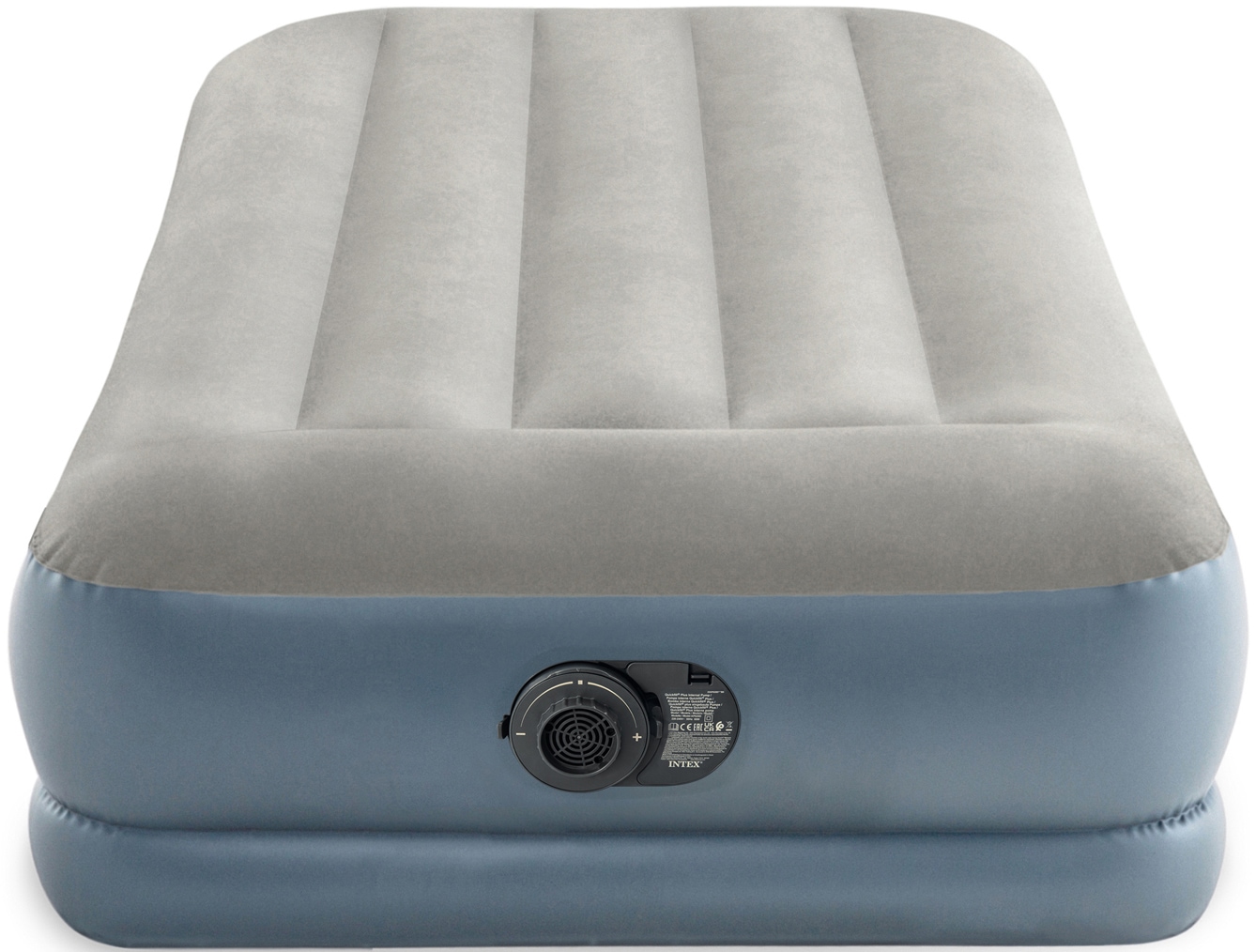 Luftbett INTEX "DuraBeam Mid-Rise" Gr. 99, grau, Luftbetten, Damen, B/H/L: 99cm x 30cm x 191cm, PVC, Viskose, B:99cm H:30cm L:191cm