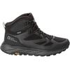Wanderschuh JACK WOLFSKIN "TERRAVENTURE TEXAPORE MID M", Gr. 44, schwarz, Textil, Synthetik, sportlich, Schuhe, wasserdicht, Trekkingschuh
