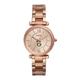 Women's Fossil Rose Gold Oakland Athletics Carlie Stainless Steel Watch