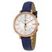 Women's Fossil Gold/Navy Pittsburgh Pirates Jacqueline Leather Watch