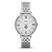 Women's Fossil Silver Chicago Cubs Jacqueline Stainless Steel Watch