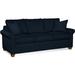 Braxton Culler Park Lane 81" Rolled Arm Sofa w/ Reversible Cushions in Blue/Brown | Wayfair 759-011/0224-61/HAVANA