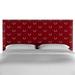 Darby Home Co Albertine Upholste Panel Headboard Upholste/Polyester in Red | King | Wayfair 08DEC7E287EA4C99B9E75FFE1CB46958