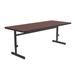 Correll, Inc. Desk Wood/Metal in Brown/Gray | 29" H x 48" W x 30" D | Wayfair CSA3048-20