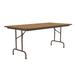 Correll, Inc. 60" Rectangular Portable Folding Table Wood in Brown | 29" H x 96" L x 30" W | Wayfair PC3096P-06