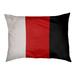 East Urban Home Las Vegas Dog Bed Pillow Polyester in Red/White/Black | Medium (28" W x 18" D x 6" H) | Wayfair 8A5C6D88A84C4F298FB5276DF99B045D