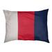 East Urban Home Philadelphia Dog Bed Pillow Metal in Red/White/Blue | Extra Large (50" W x 40" D x 17" H) | Wayfair