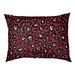 East Urban Home New England Football Outdoor Dog Pillow Metal in Red/White/Black | Extra Large (40" W x 50" D x 6" H) | Wayfair