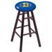 Holland Bar Stool NHL 30" Bar Stool Wood/Plastic/Acrylic in Brown | Counter Stool (24" Seat Height) | Wayfair RC24MSDCBufSab