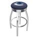 Holland Bar Stool NHL 25" Swivel Bar Stool Upholstered/Metal in Gray | Bar Stool ( 30" Seat Height) | Wayfair L8C3C30LAKing