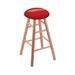 Holland Bar Stool NHL 30" Bar Stool Wood/Plastic/Acrylic in Brown | Counter Stool (24" Seat Height) | Wayfair RC24MSNatDetRed