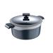 Gastro Ceramic by MasterPRO 4.8 Qt Cast Aluminum Dutch Oven Non Stick Interior & Vented Glass Lid Non Stick/Aluminum in Brown | 13.3 W in | Wayfair