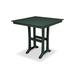 POLYWOOD® Farmhouse Trestle Bar Outdoor Table Plastic in Gray/Green | 37 H x 37.63 W x 37.5 D in | Wayfair PLR81-T1L1GR