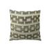 Plutus Brands Square Link Handmade Throw Pillow Polyester/Polyfill/Synthetic/Polyester/Cotton Blend | 20" x 30" | Wayfair PB11187-2030-SP