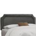 Three Posts™ Pocola Upholstered Panel Headboard Upholstered in Black | Full | Wayfair F9DE5B0522E04A1D9CA5310BAE7D32E0