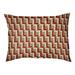 Wrought Studio™ Bonheur Football Luxury Outdoor Dog Pillow Metal in Red | Large (40" W x 30" D x 5" H) | Wayfair F94A287A7D5E4E76A4F4C8EDA83C9145