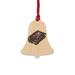 The Holiday Aisle® Magic Book Wooden Christmas Holiday Shaped Ornament Wood in Brown/Yellow | 3 H x 3 W x 1 D in | Wayfair