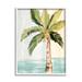 Bayou Breeze Palm Tree Leaves Tropical Summer Breeze Beach Wood/Canvas in Brown | 30 H x 24 W x 1.5 D in | Wayfair A7110C42B4A54FC5A350F33CDCEFF221