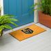 Evergreen Enterprises, Inc 28 in. x 16 in. Non-Slip Outdoor Doormat Coir, Rubber in Brown | 28 H x 16 W x 1.5 D in | Wayfair 2RM4380USA