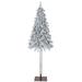 The Holiday Aisle® Jarlathus 6' Lighted Artificial Christmas Tree - Stand Included, Metal in White | Wayfair A0779813601442ACAB5EF7618AF5D184