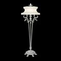Fine Art Handcrafted Lighting Beveled Arcs 72" Floor Lamp Metal/Crystal in Gray | Wayfair 737420-SF4