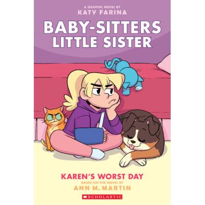 Baby-Sitters Little Sister Graphix #3: Karen's Worst Day (paperback) - by Ann M. Martin and Katy Fa